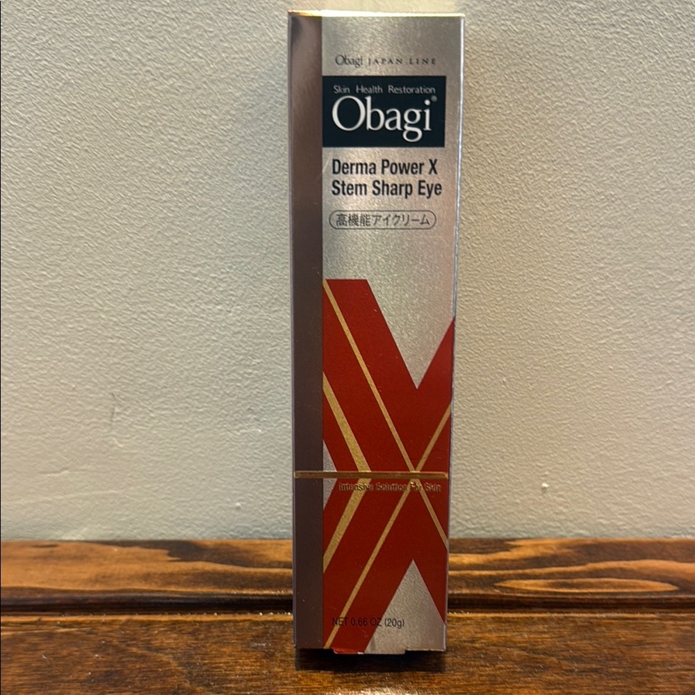 Obagi Derma Power X Stem Sharp Eye - Red & Silver Box